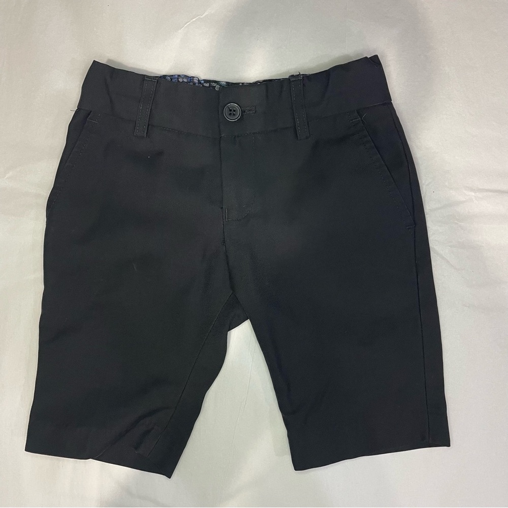 Armando Martillo Little Boy Black Suit Shorts Size 3X #5085